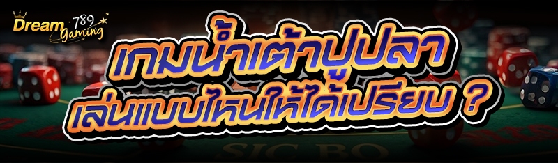 เกมน้ำเต้าปูปลา เล่นแบบไหนให้ไ